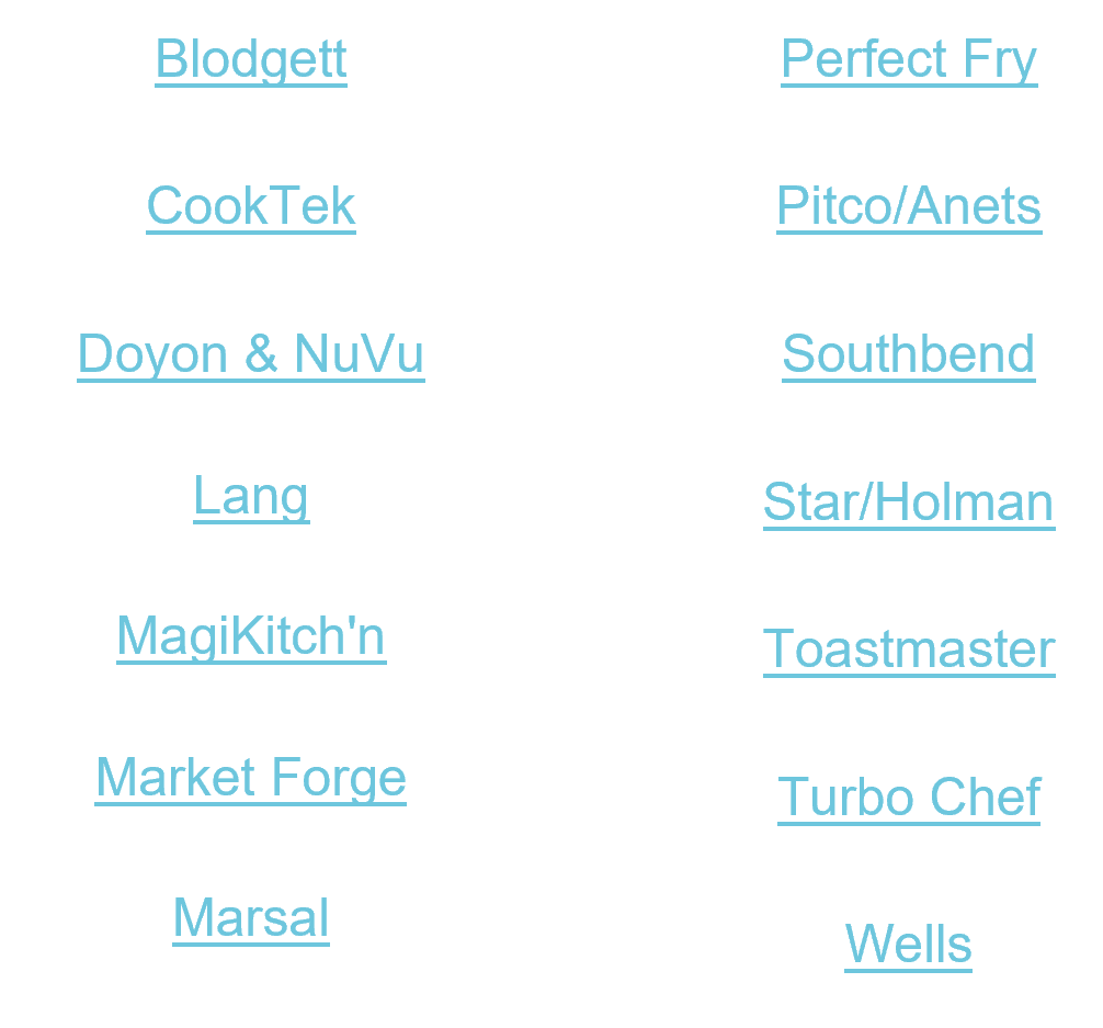 cookin equipmetn list