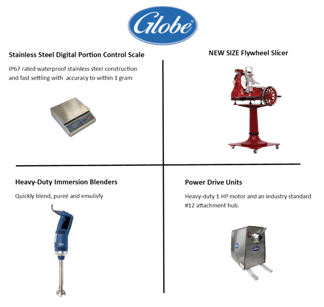Globe New Products NAFEM 19
