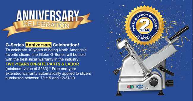 Globe Anniversary