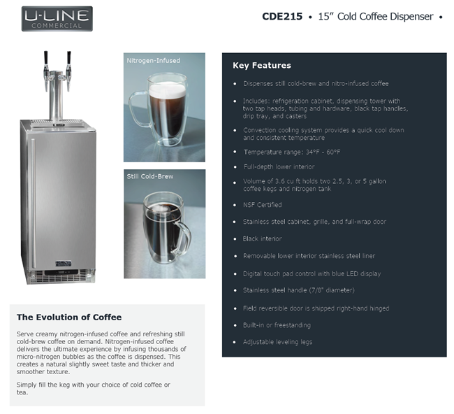 Nitro Brew Equipment