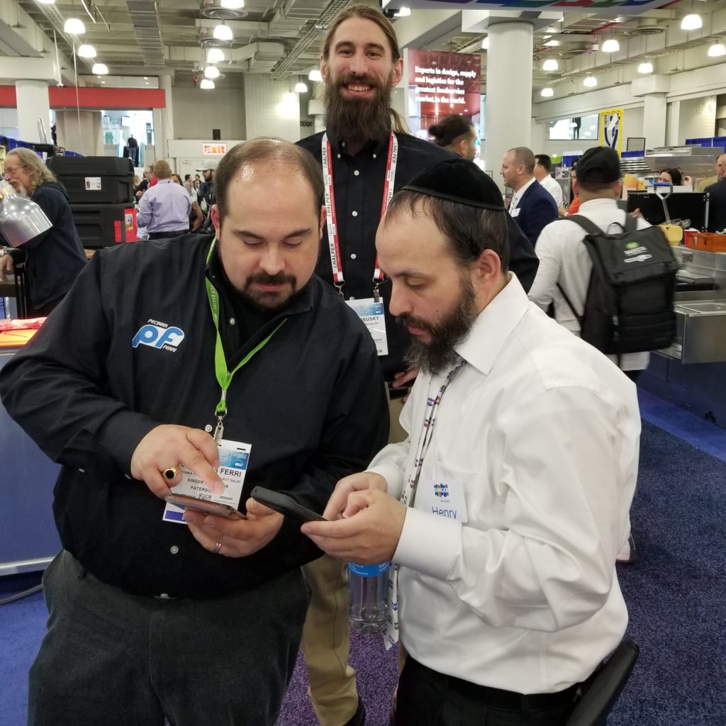 Salesmen at the Show