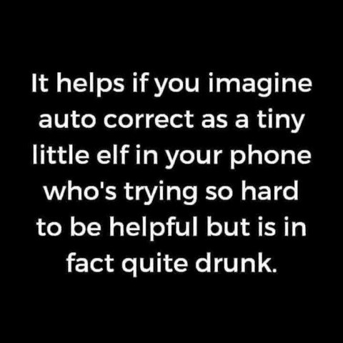 Autocorrect joke