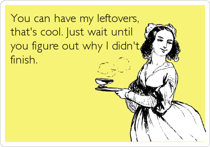 leftover joke