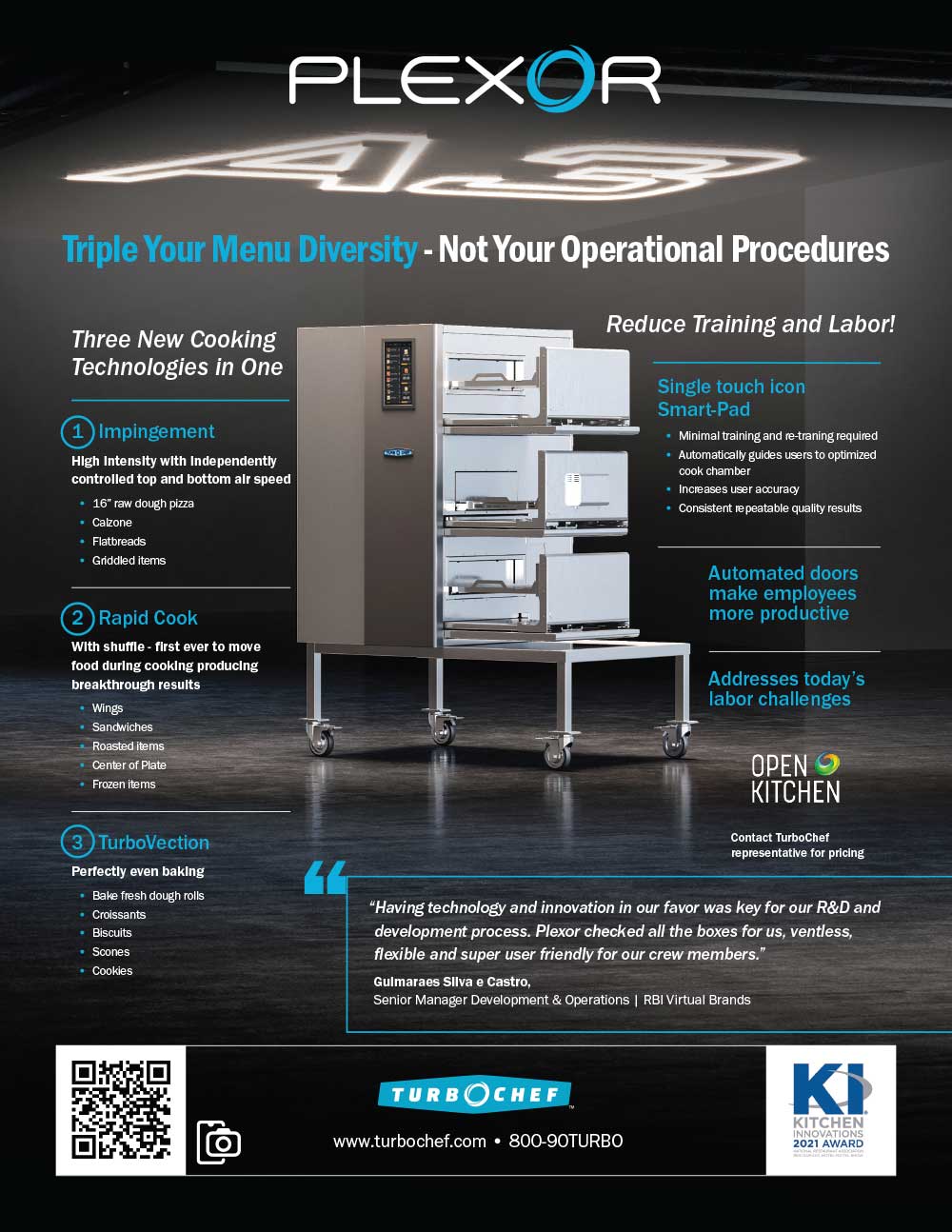 Triple Your Menu Diversity - Not Your Operational Procedures Triple Your Menu Diversity - Not Your Operational Procedures