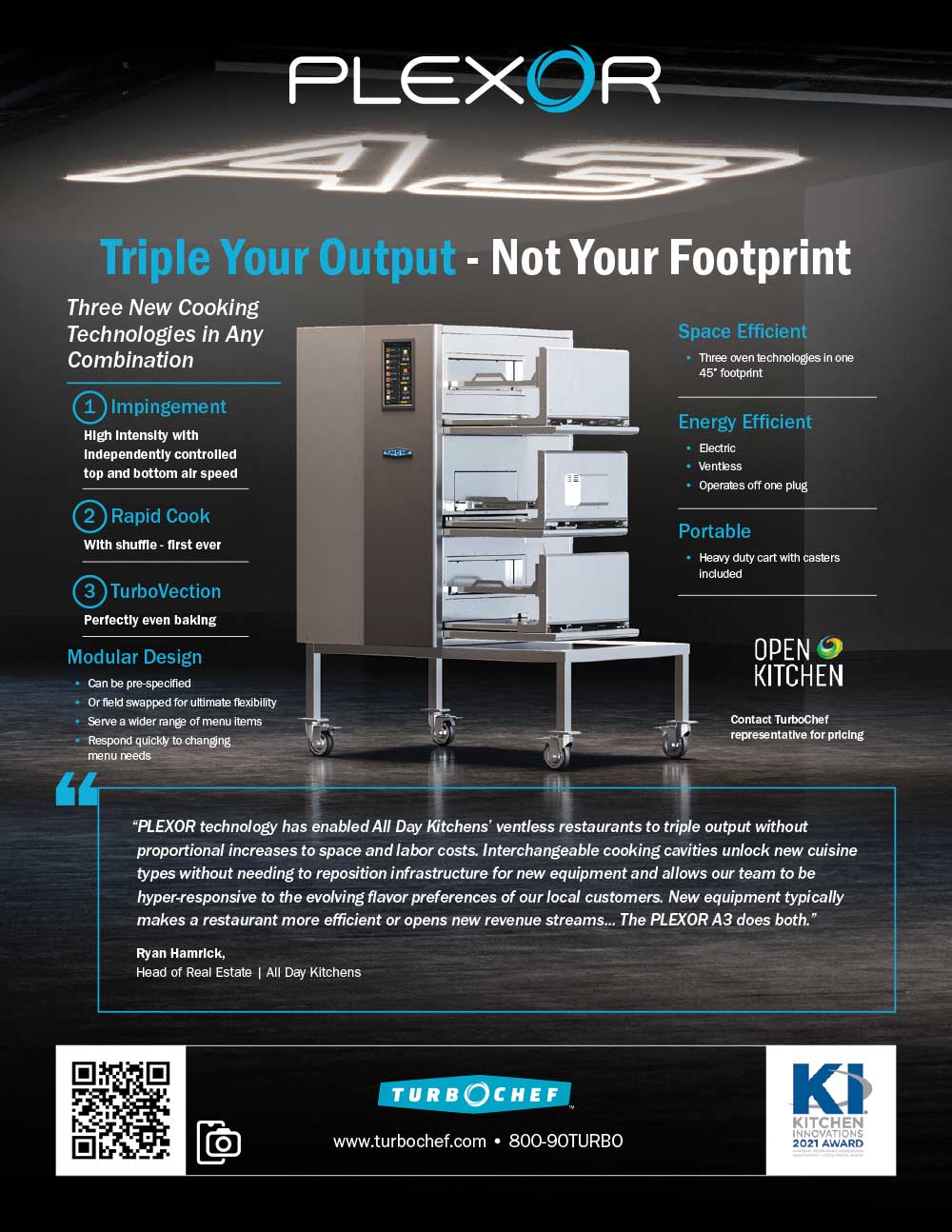 Triple Your Output - Not Your Footprint Triple Your Output - Not Your Footprint