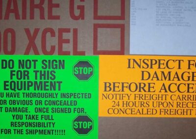 Damaged Freight Procedures