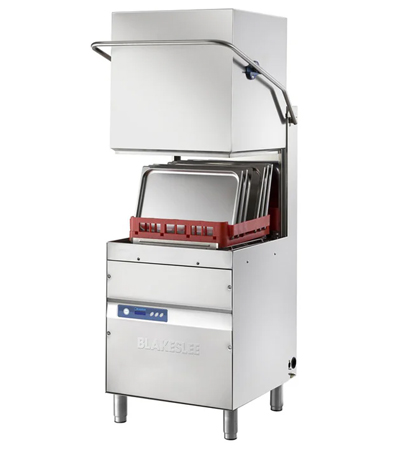 D-18D-3 Hood/Door Type High-Temp Dishwasher with Digital Controls<br />