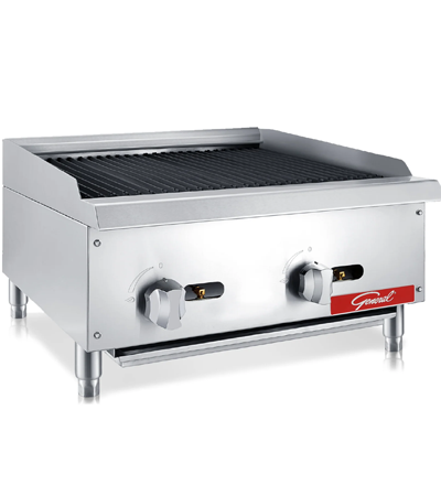Charbroiler: GCRB-24 Char Broil Commercial Grill 24"
