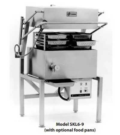 Insulated Multi-Functional Skittle Cooker, Electric, Low Lid Profile, Models: SKL3, SKL6, SKL9<br />