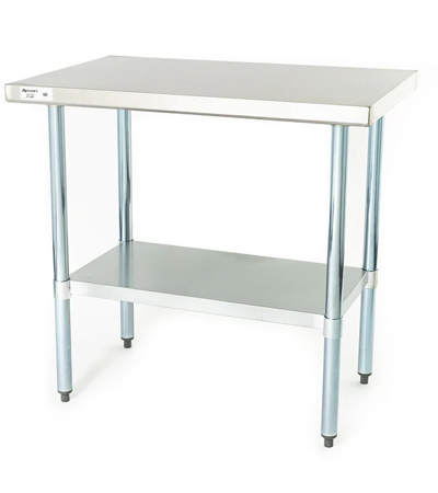 Adcraft Stainless Steel Work Table, 24" x 36" x 35"<br />